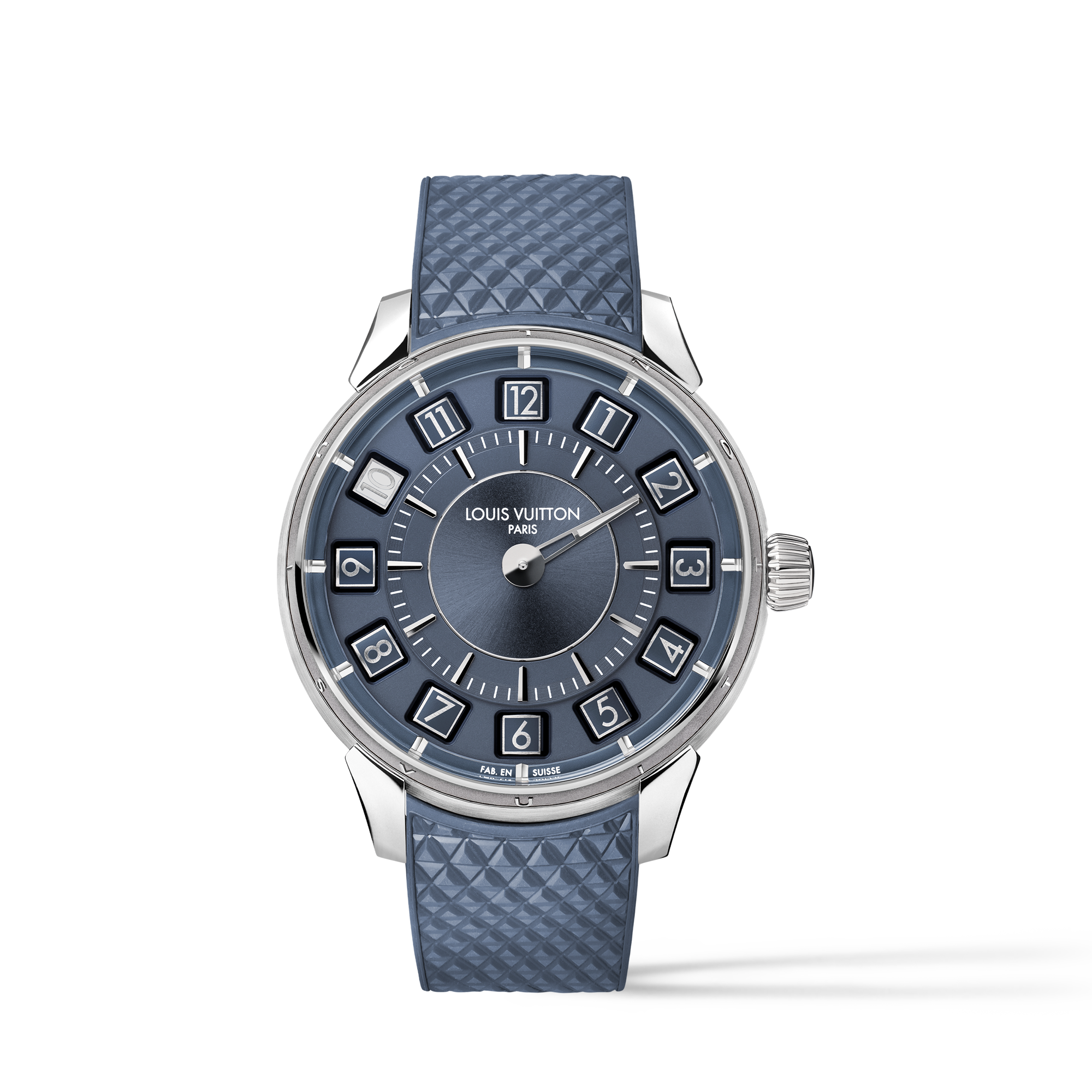 Tambour Taiko Spin Time, Automatic, 39.5mm, White gold - All